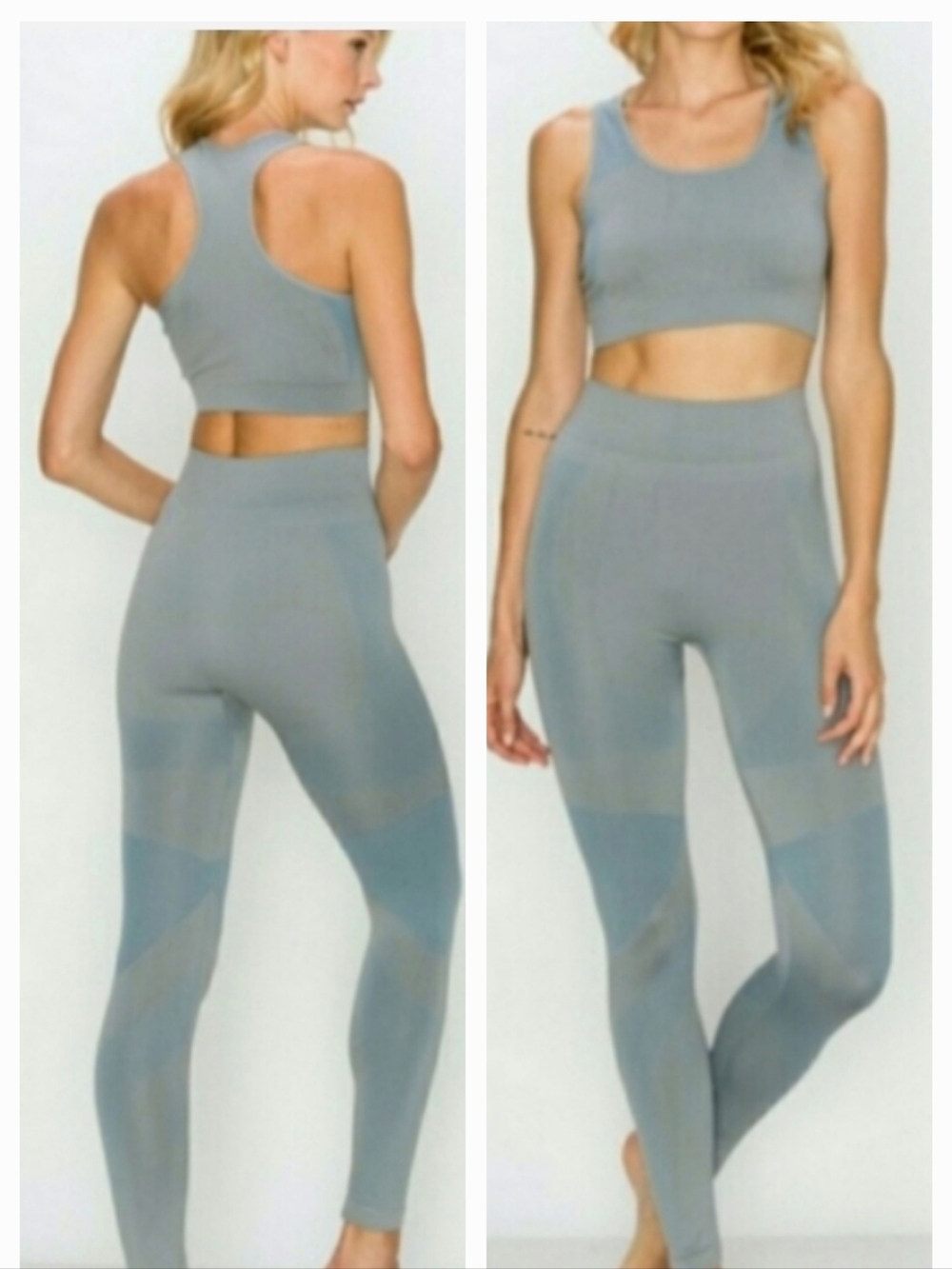 Kimberly C 2-PC Workout Set Exercise Yoga Fitness Gym Wear